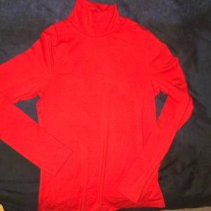 Frank and oak red turtleneck